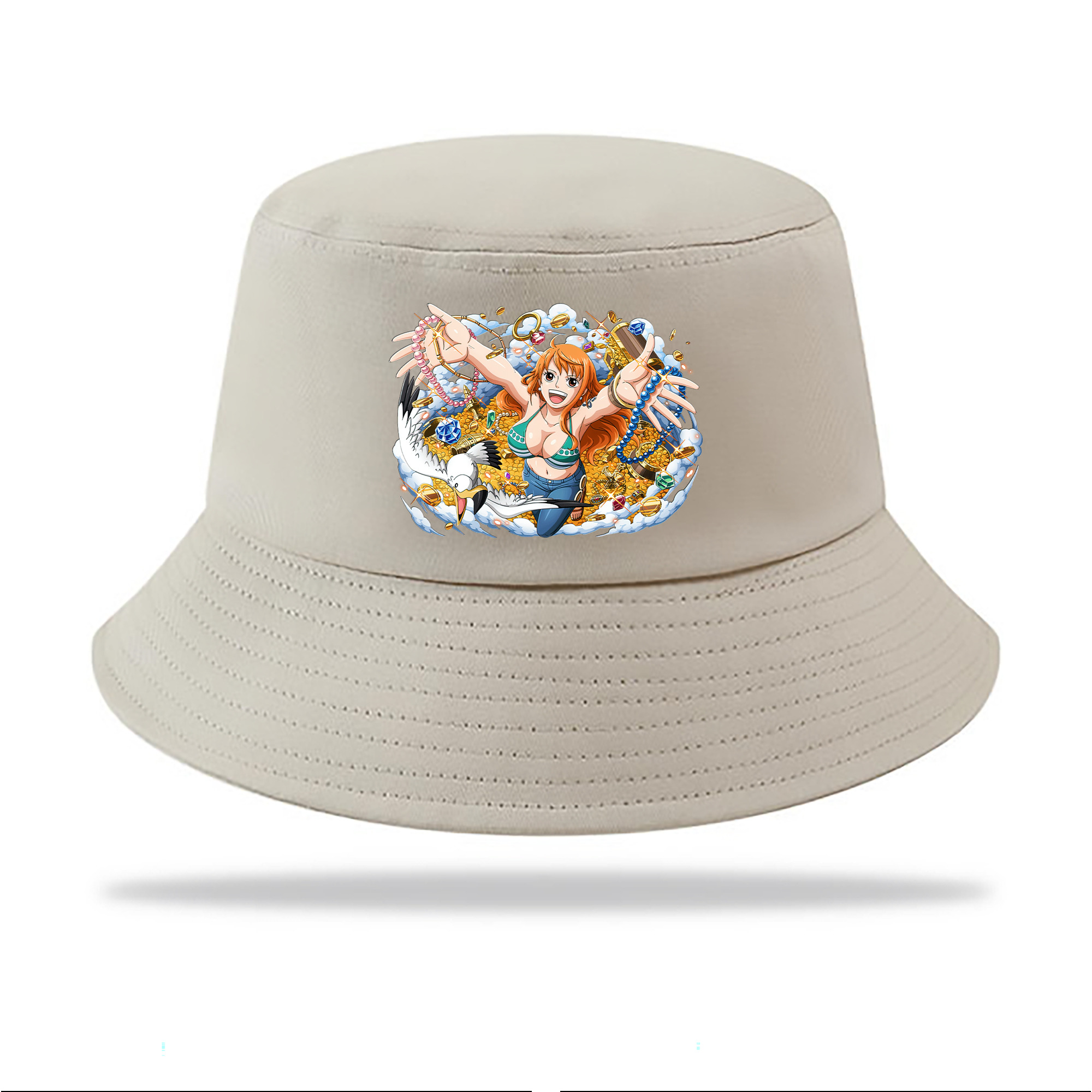 （画像用） ワンピース ナミ ONE PIECE Nami アウトドア日除けバケットハット